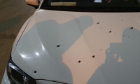 اطلاق نار كثيف على سيارة رئيس مجلس جلجولية درويش رابي